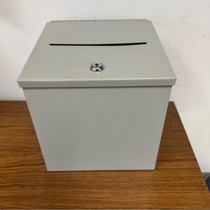 Buddy Systems Gray Suggestion Box